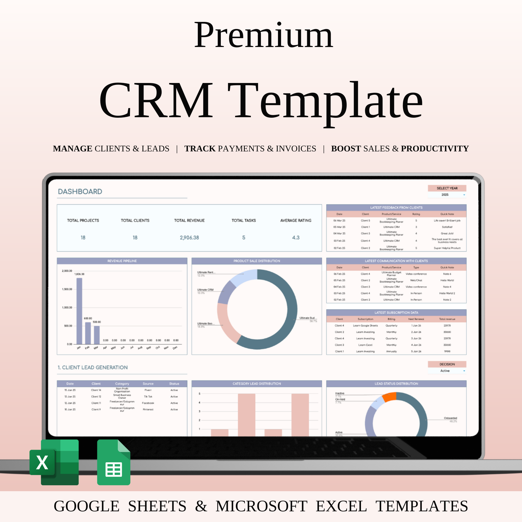 CRM en Excel